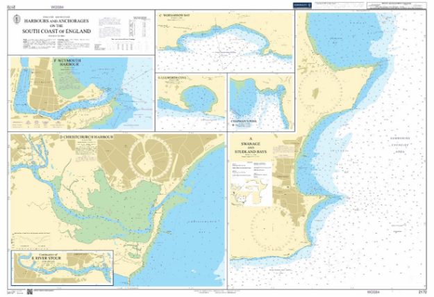 BA 2172 - Harbours Anchorages South Coast Eng